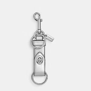 Coach Silver Key & Card Holder
